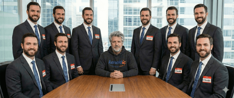 My Entire Team Is a Guy Named Claude